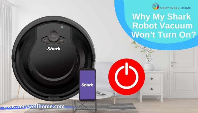 Why Won'T My Shark Robot Vacuum Turn on