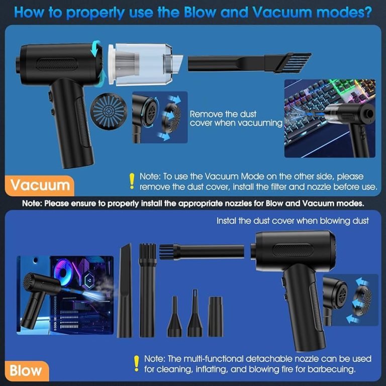 How to Properly Use a Car Vacuum Cleaner?