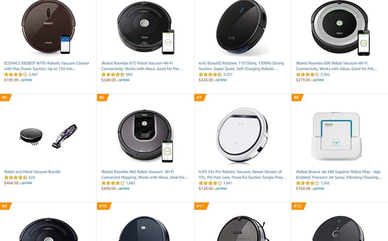 What is the Top Rated Robot Vacuum Cleaner