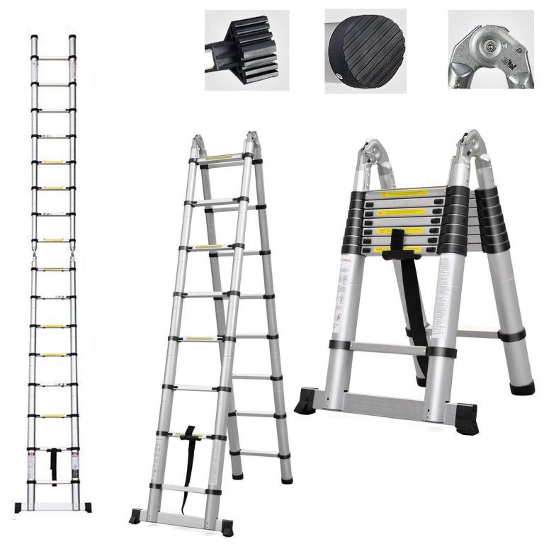 A Frame Telescopic Ladder