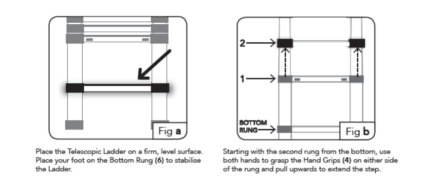 How to Lock Telescopic Ladder?