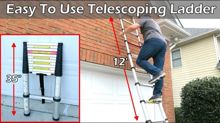 How to Use a Telescopic Ladder?