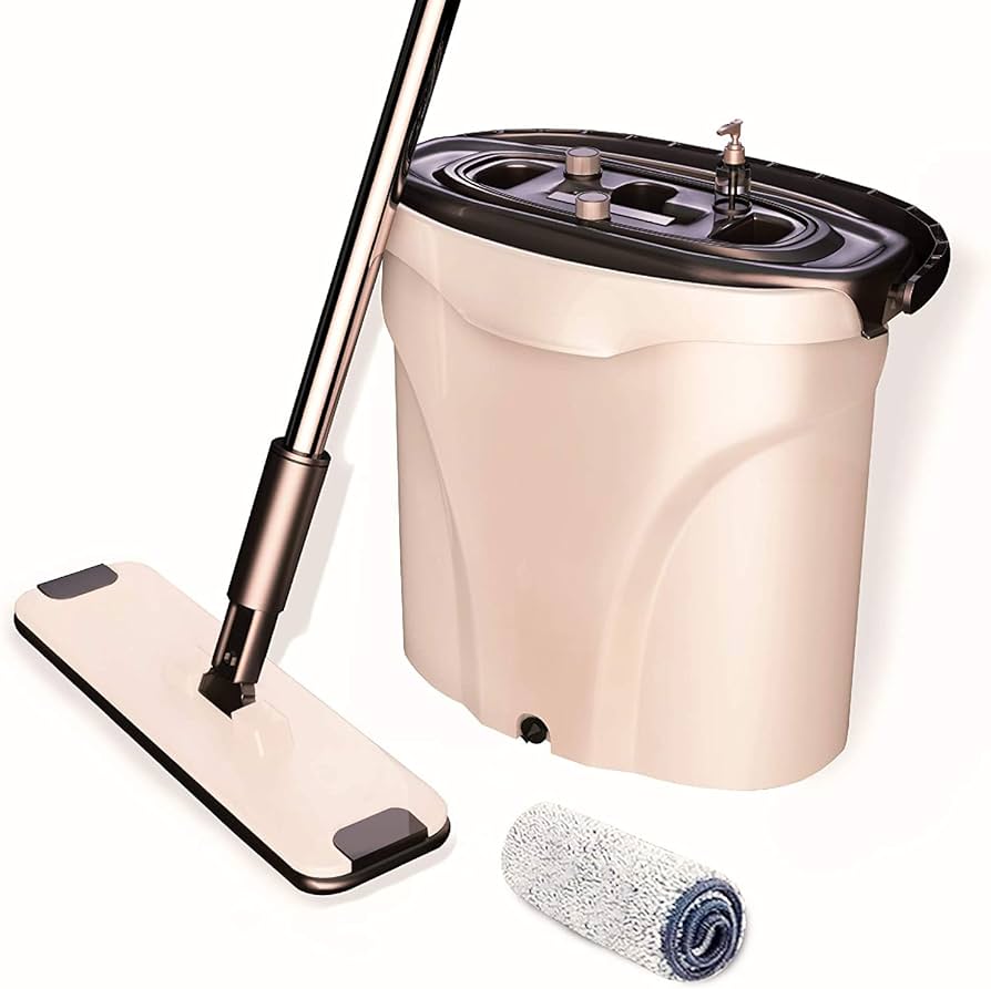 How to Use Flat Mop Bucket?